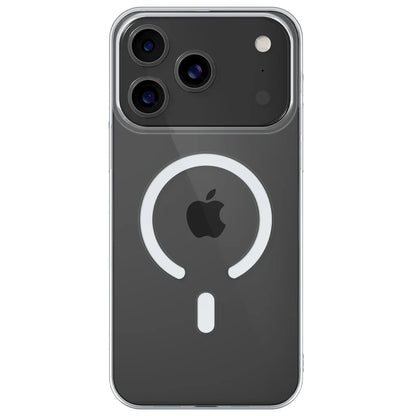 Anti Yellow Magsafe Transparent Clear Case (CRYSTAL CLEAR) + HD Tempered Glass + Stickypod