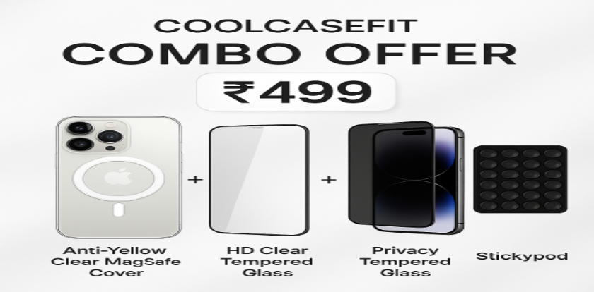 Anti Yellow Magsafe Clear Case